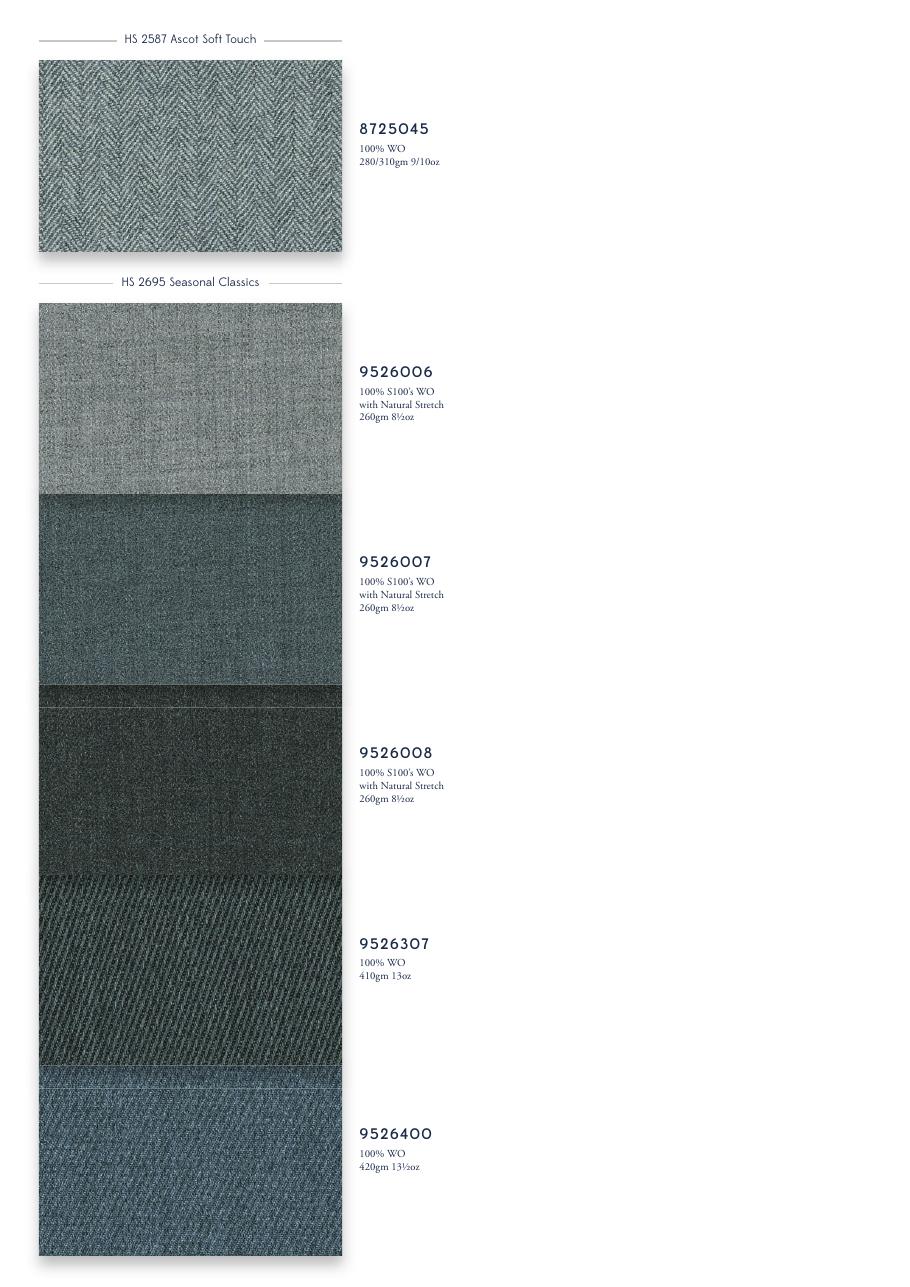 Holland & Sherry The Grey Edit swatch page 4