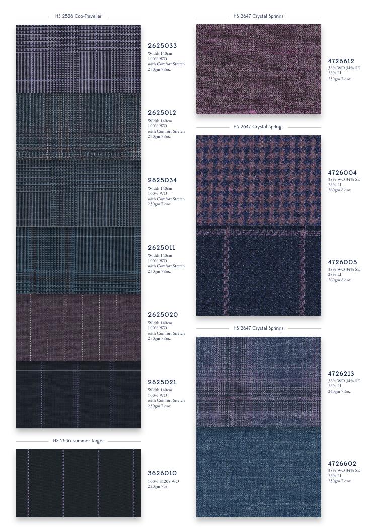 Holland & Sherry The Purple Edit swatch page 2