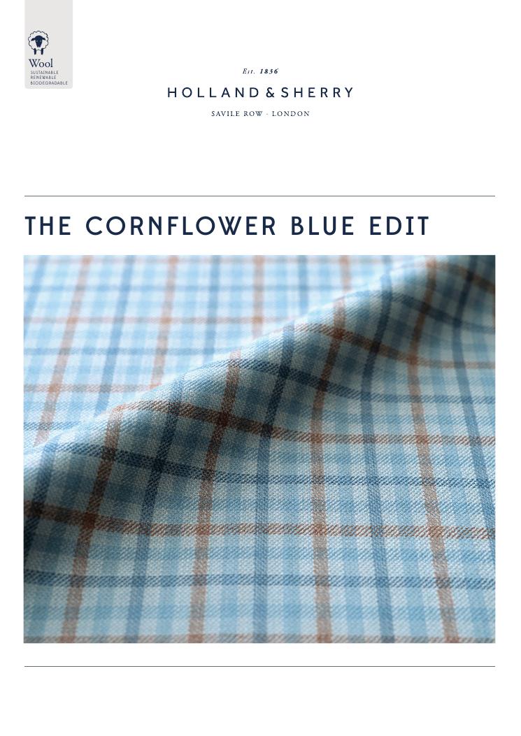 Holland & Sherry The Cornflower Blue Edit swatch page 1