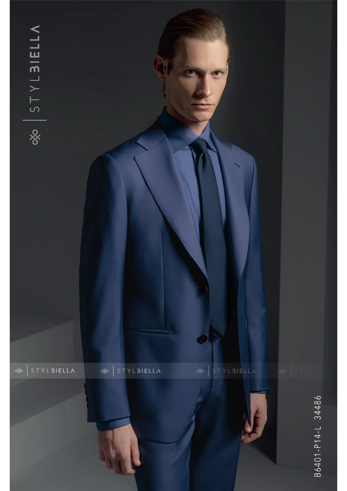 French Blue Suit - Stylbiella