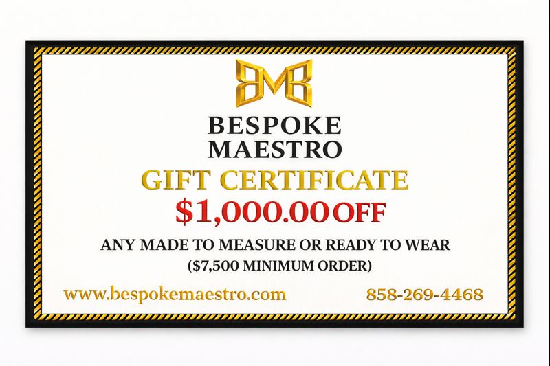 $1,000 Off Certificate
