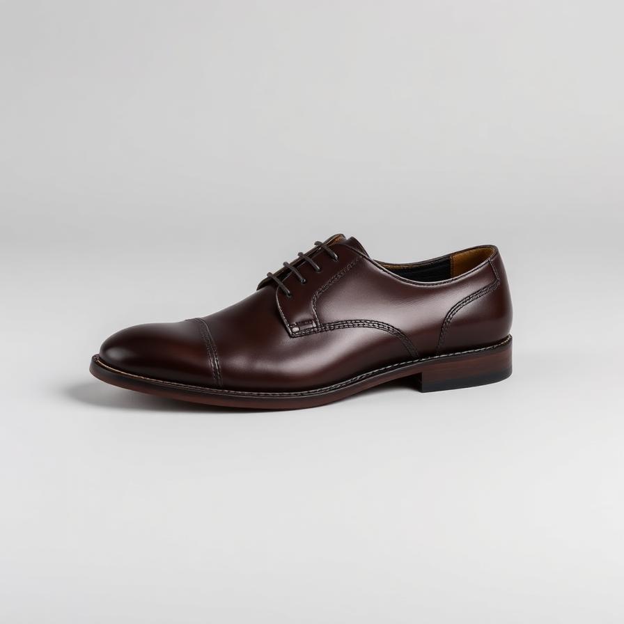 Men's Brown Wholecut Oxford
