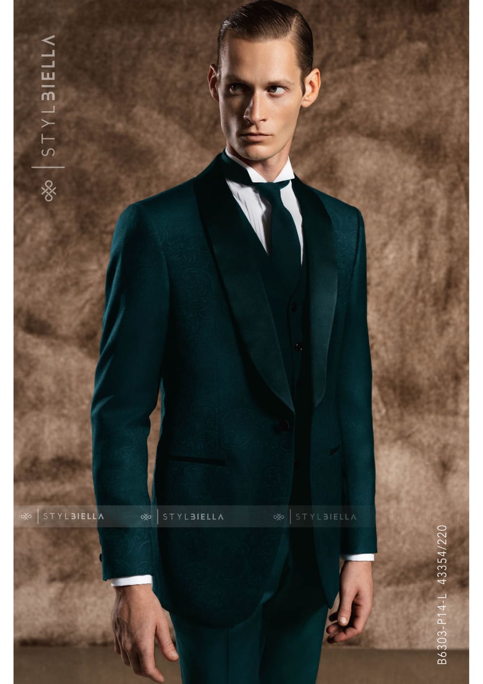 Green Patterned Tuxedo
