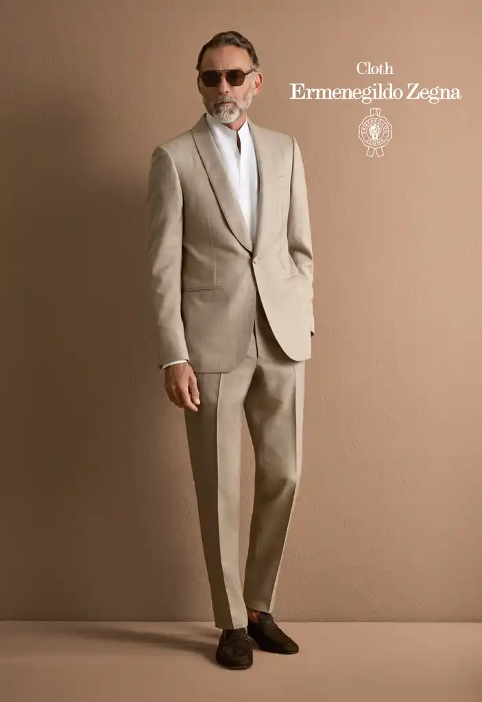Cream Suit - Zegna