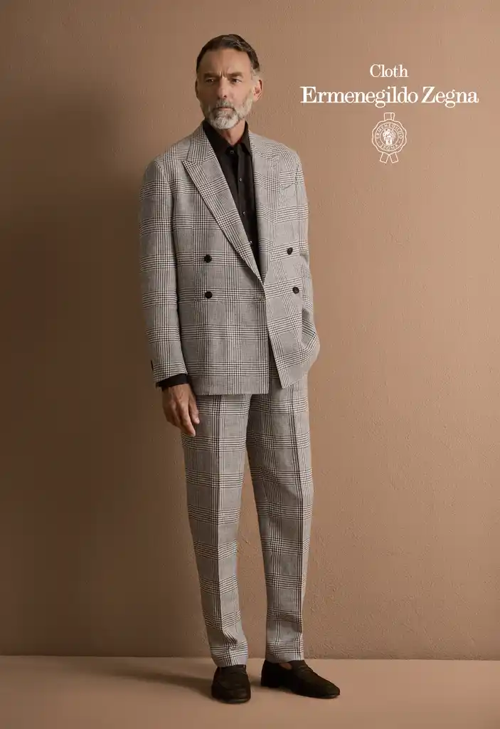Grey Plaid DB Suit - Zegna